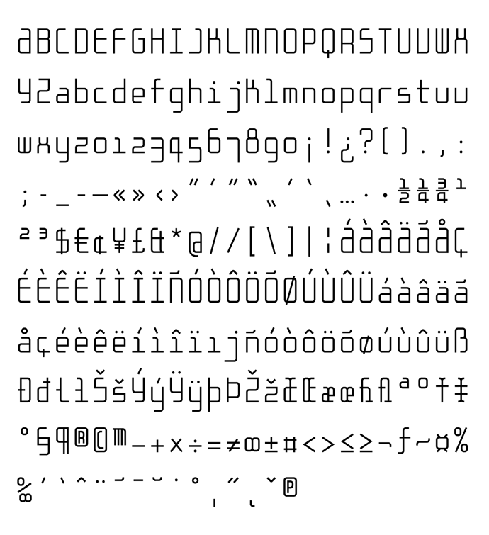 Reticular Neo glifos 1.