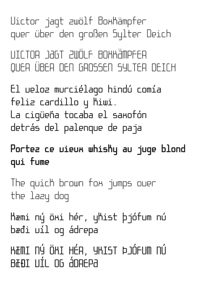 Reticular Neo pangramas.